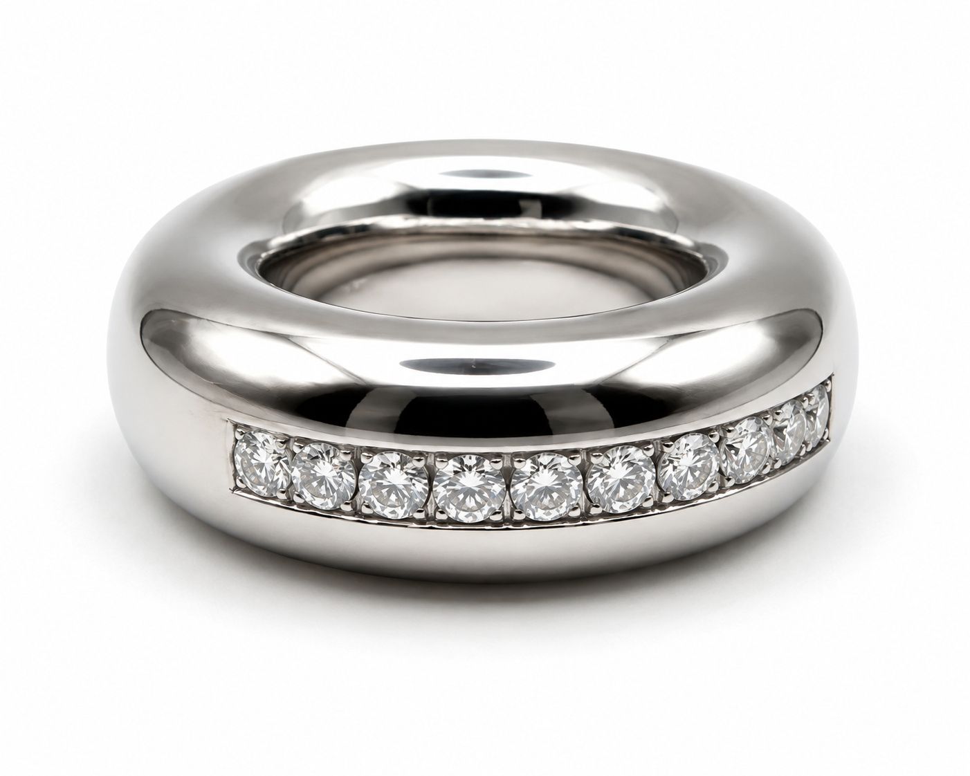 Produktfoto: SCHUBART BANDRING PLATIN 800 BRILLANTEN 2,10 CT GR. 55 JG 960100090900012