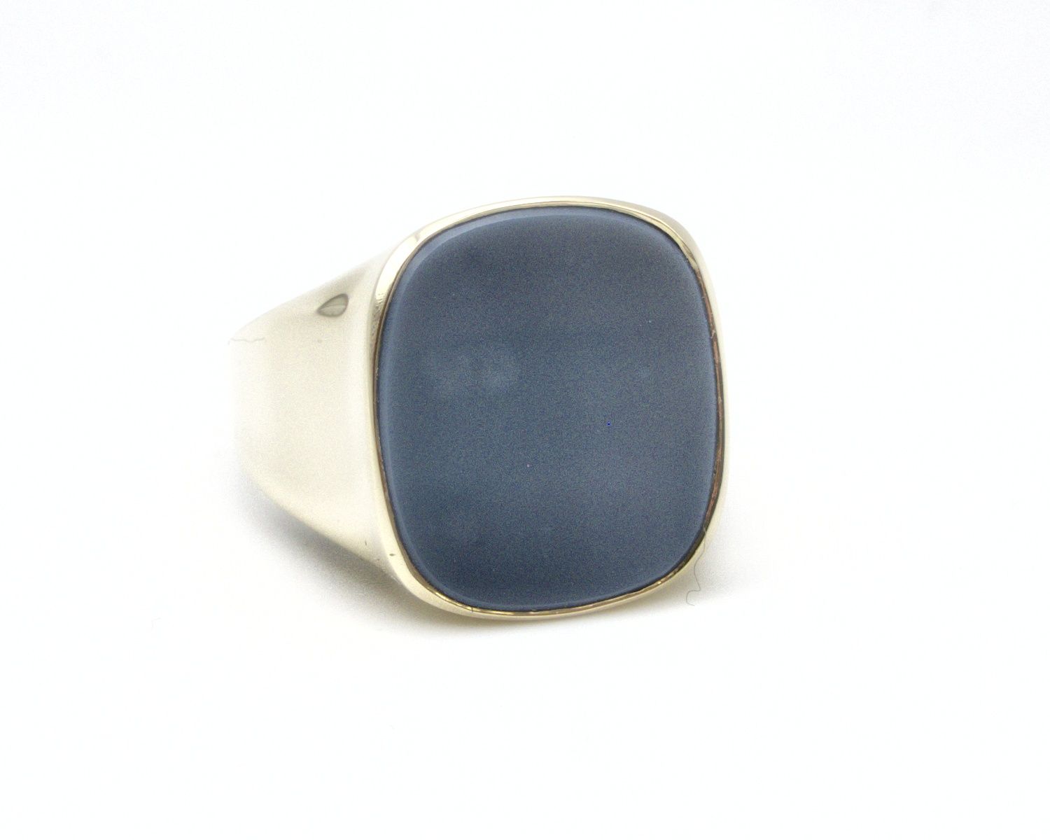 Produktfoto: VINTAGE SIEGEL RING GOLD 585 LAGENONYX IM TAFELSCHLIFF GR. 63 JG 960100100900012