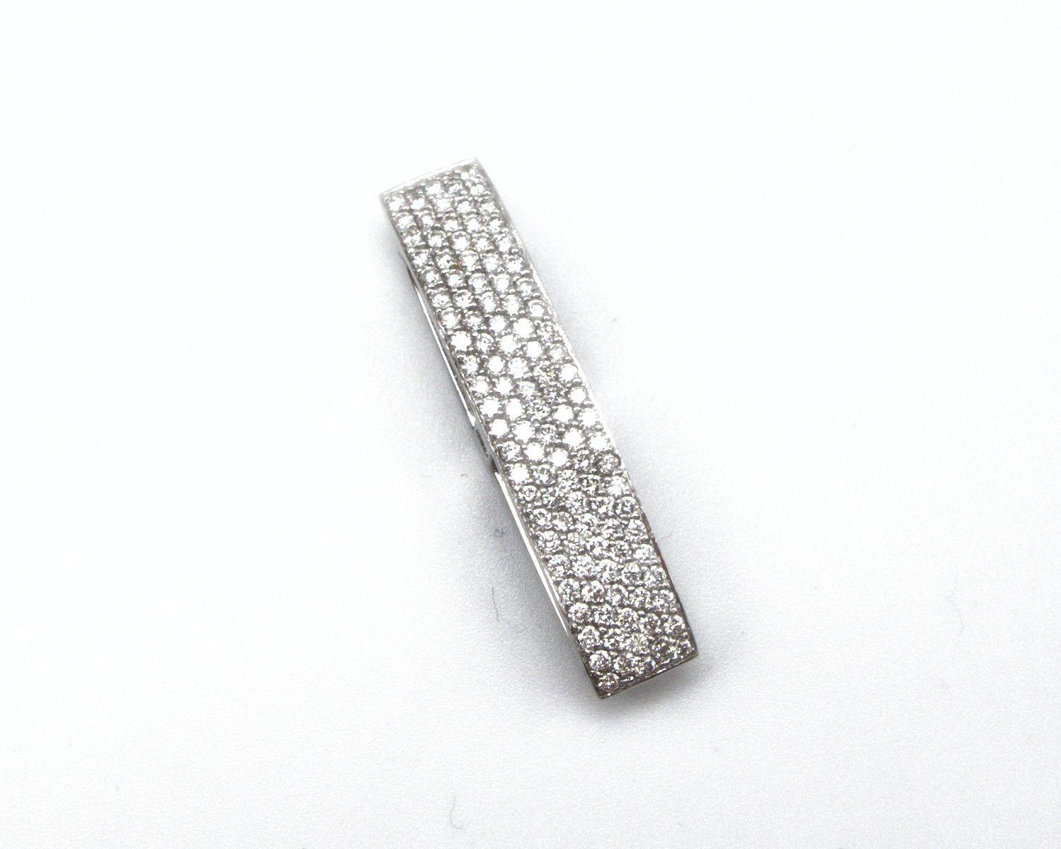 Produktfoto: ANH&Auml;NGER WEISSGOLD 750 BRILLANTEN 1,15 CT  NAVETTEF&Ouml;RMIG JG 960100410900012