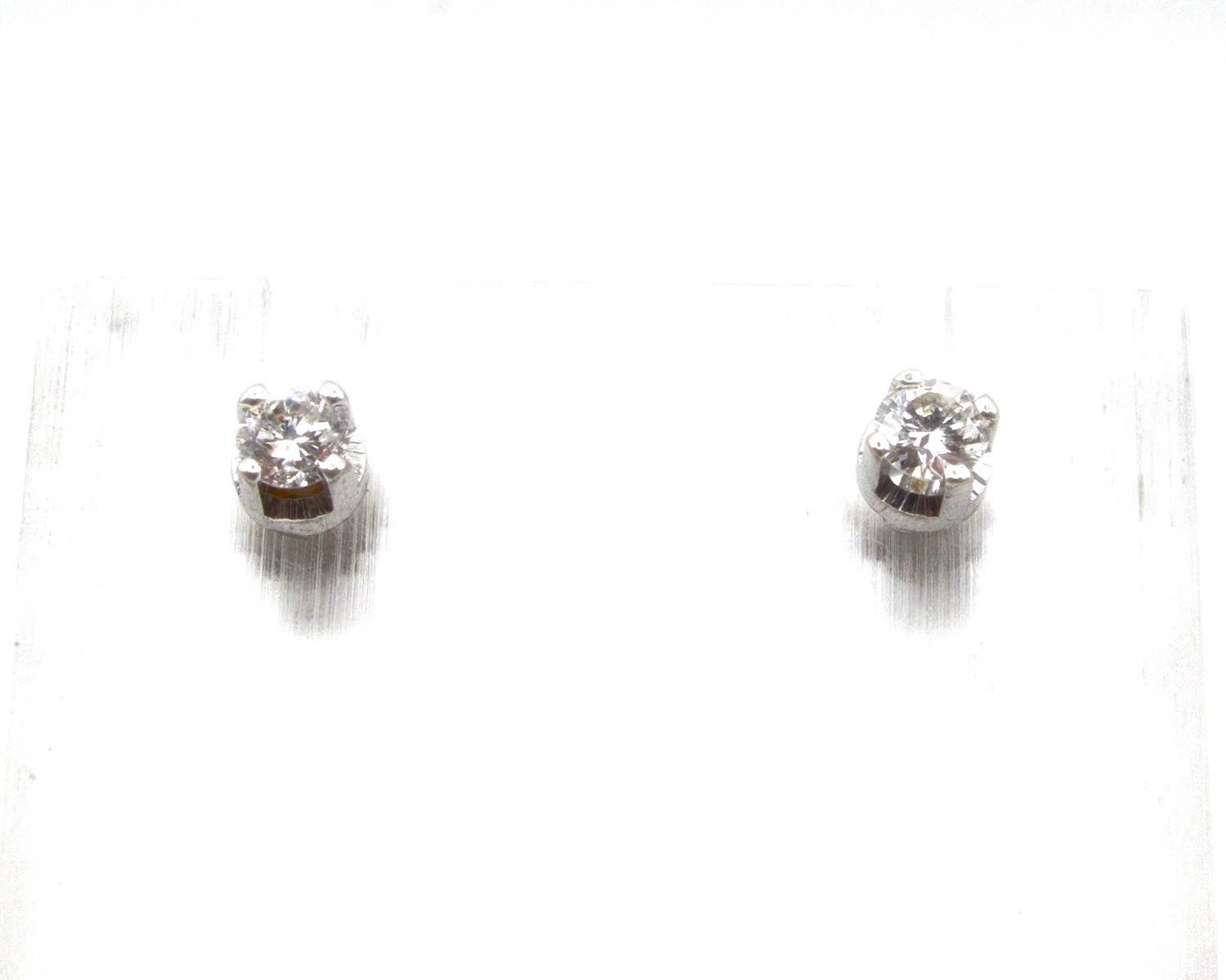 Produktfoto: SOLIT&Auml;R OHRRINGE STECKER WEISSGOLD 585 BRILLANTEN 0,40 CT  JG 960100580800012
