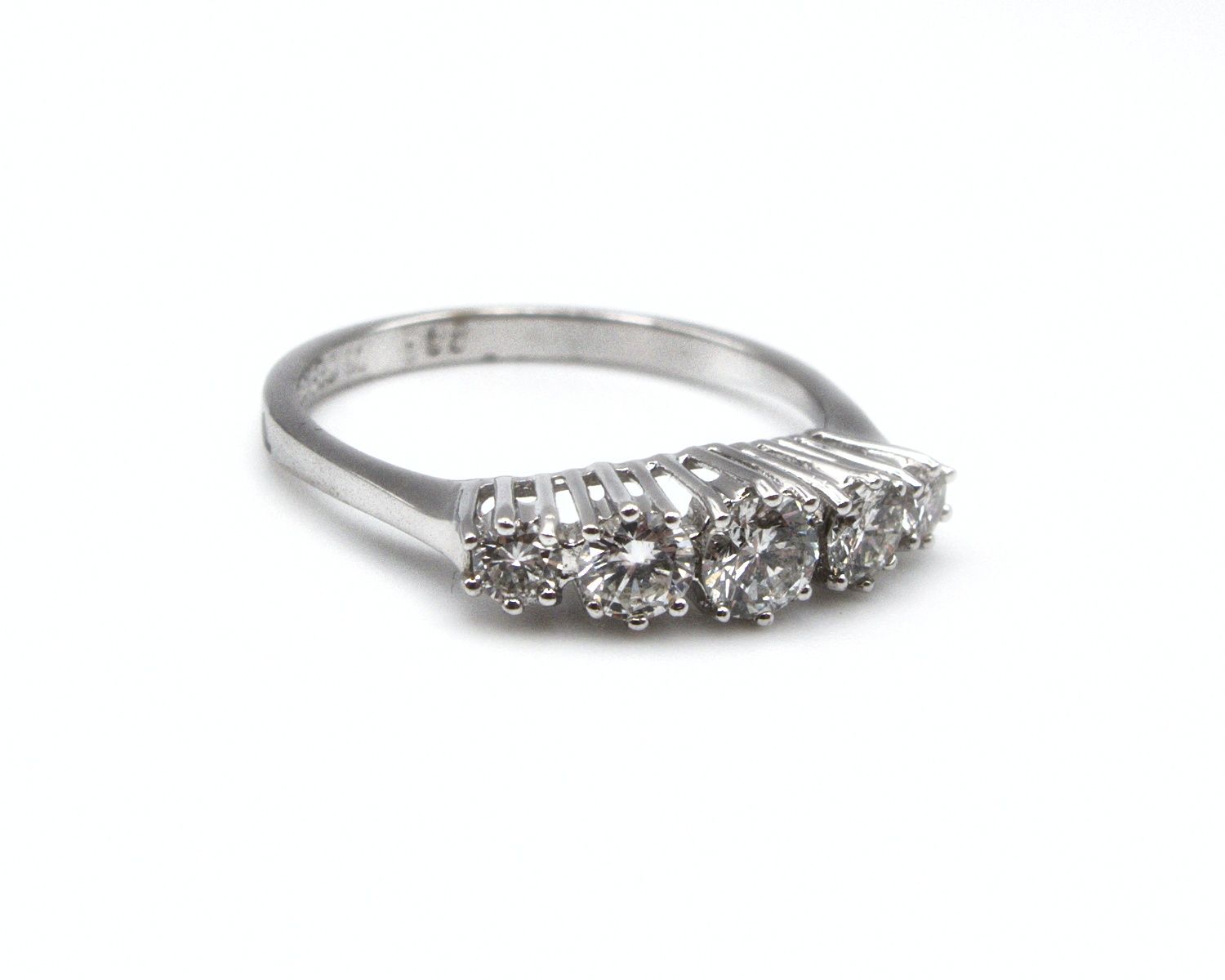 Produktfoto: ALLIANZ STACKING RING WEISSGOLD 585 BRILLANTEN 0,59 CT GR. 54 JG 960100740900012
