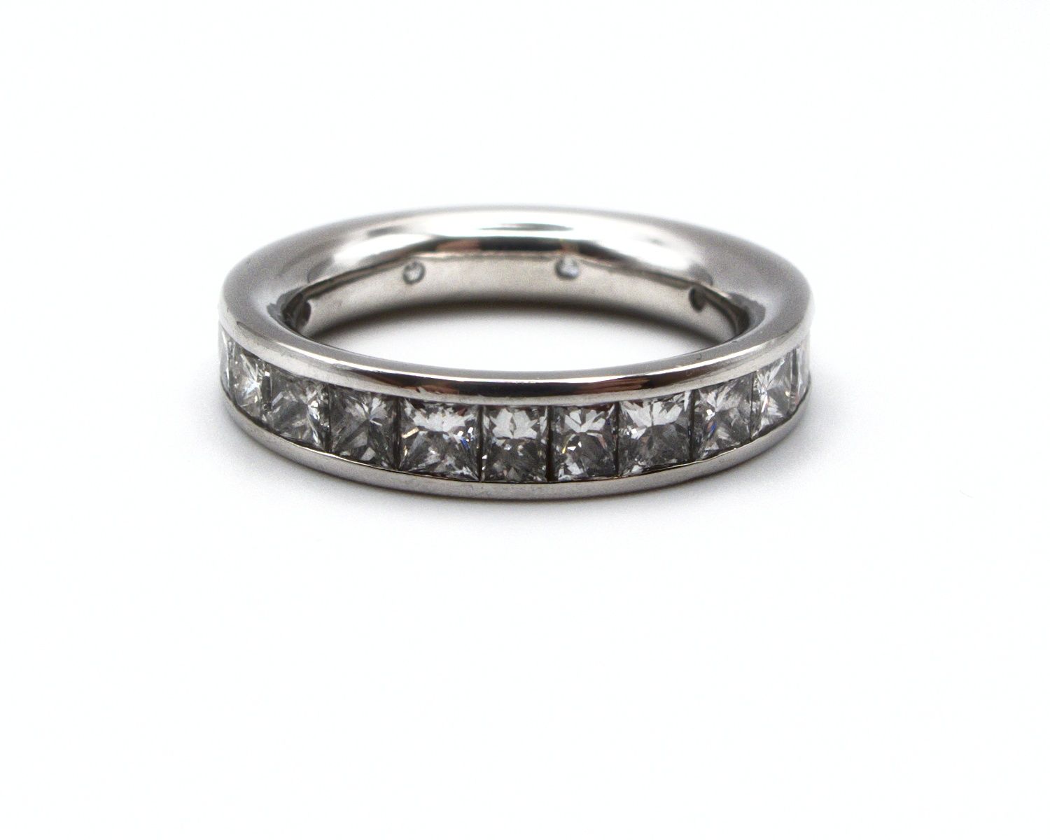 Produktfoto: MEMORY RING PLATIN 800 DIAMANTEN 4,23 CT GR. 57 JG 960100750900012