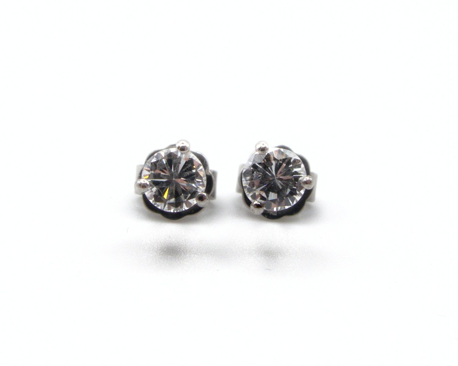 Produktfoto: SOLIT&Auml;R OHRRINGE STECKER PLATIN 950 BRILLANTEN 0,50 CT JG 960100840900012